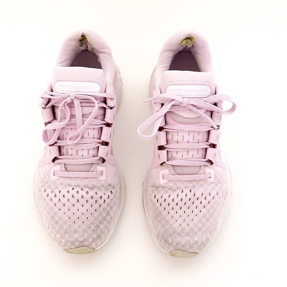 Nike Air Zoom Vomero 16 Road Running Athletic Tennis Shoes Pink Sneakers 8.5 - Picture 9 of 11